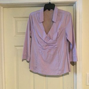 NYDJ Lavender Blouse Size M